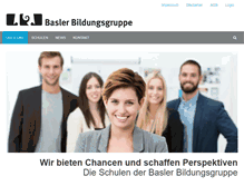 Tablet Screenshot of bildungsgruppe.ch